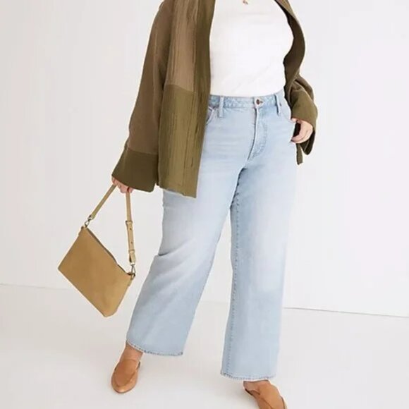 Madewell The Plus Perfect Vintage Wide-Leg Jean - Picture 1 of 9